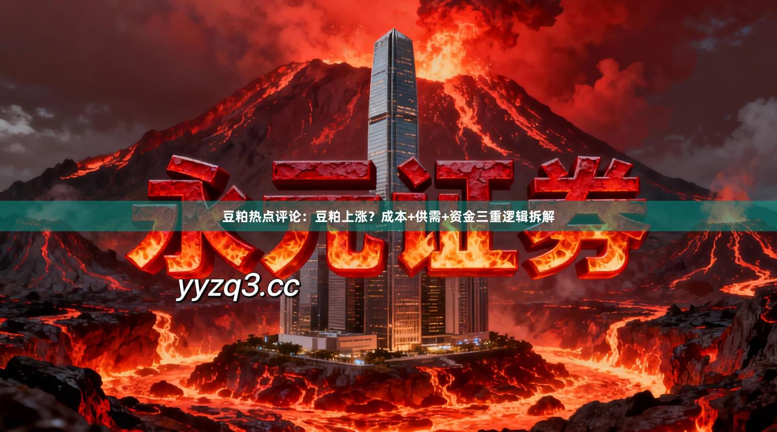 豆粕热点评论：豆粕上涨？成本+供需+资金三重逻辑拆解